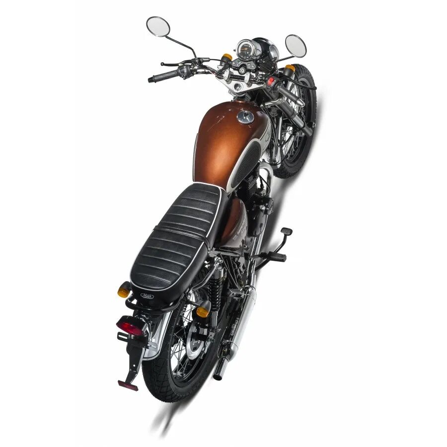 Китайский мотоцикл Mash Seventy. Mash Seventy 125cc, Street. Браунинг 125. Modo Brown 125x500.