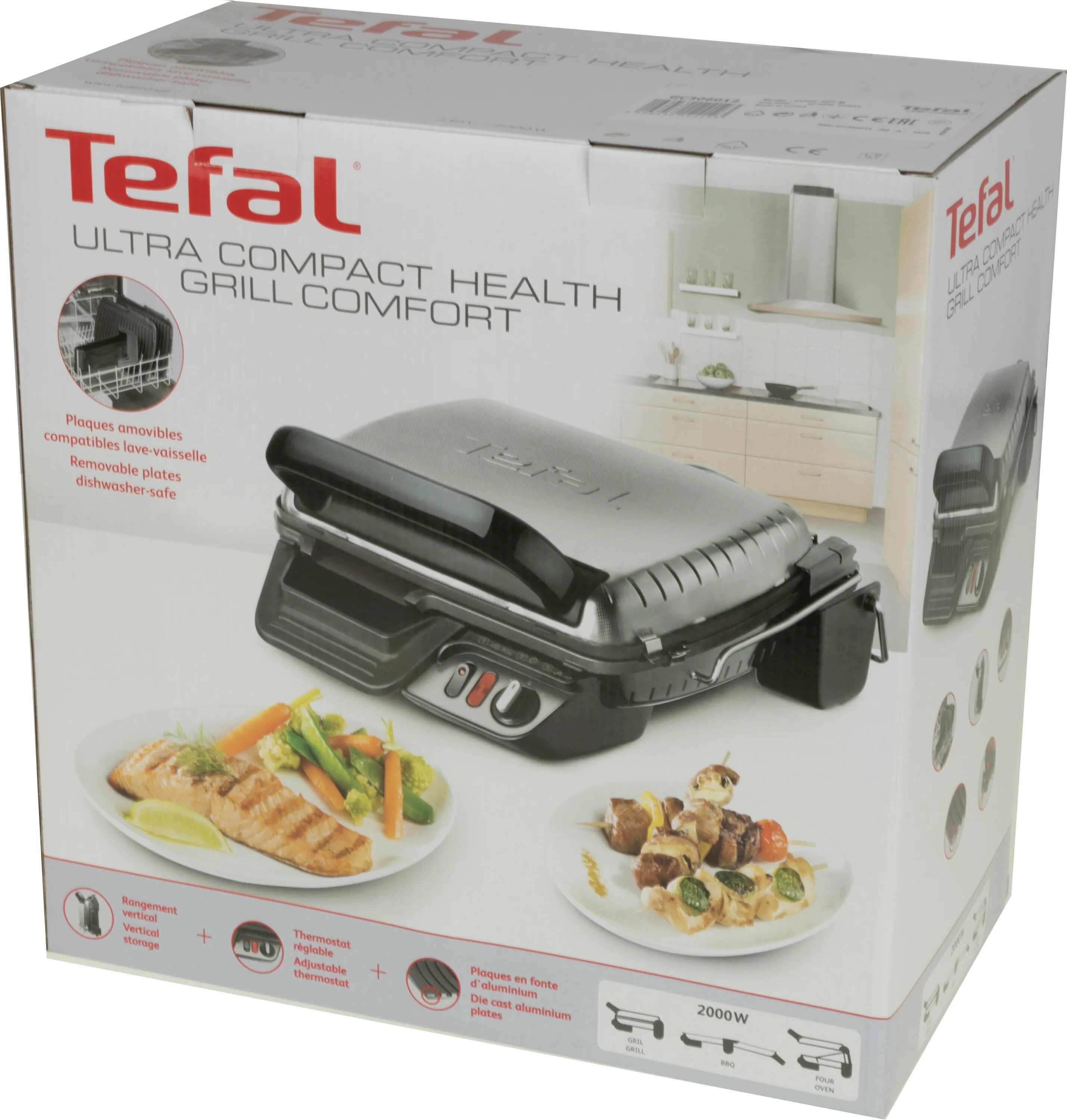 Tefal grill comfort gc306012