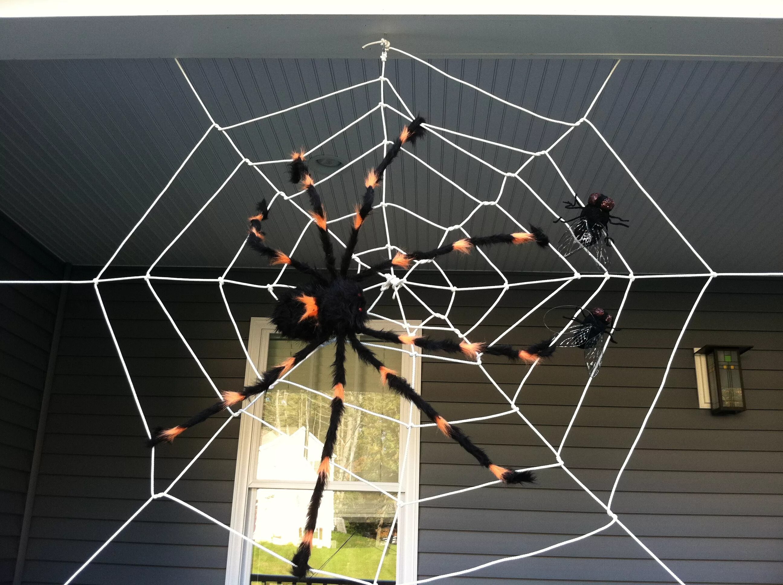 Как сделать паутина паука
