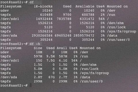 Как узнать диски linux