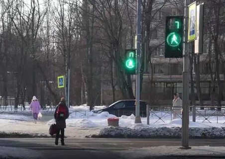 В москве протестировали светофор с распознаванием лиц