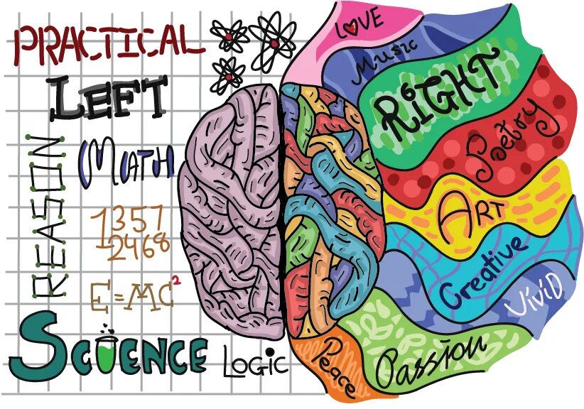 Being left. Left and right Brain. Left Brain vs right Brain. Left and right Brain Art. Мозг обои.