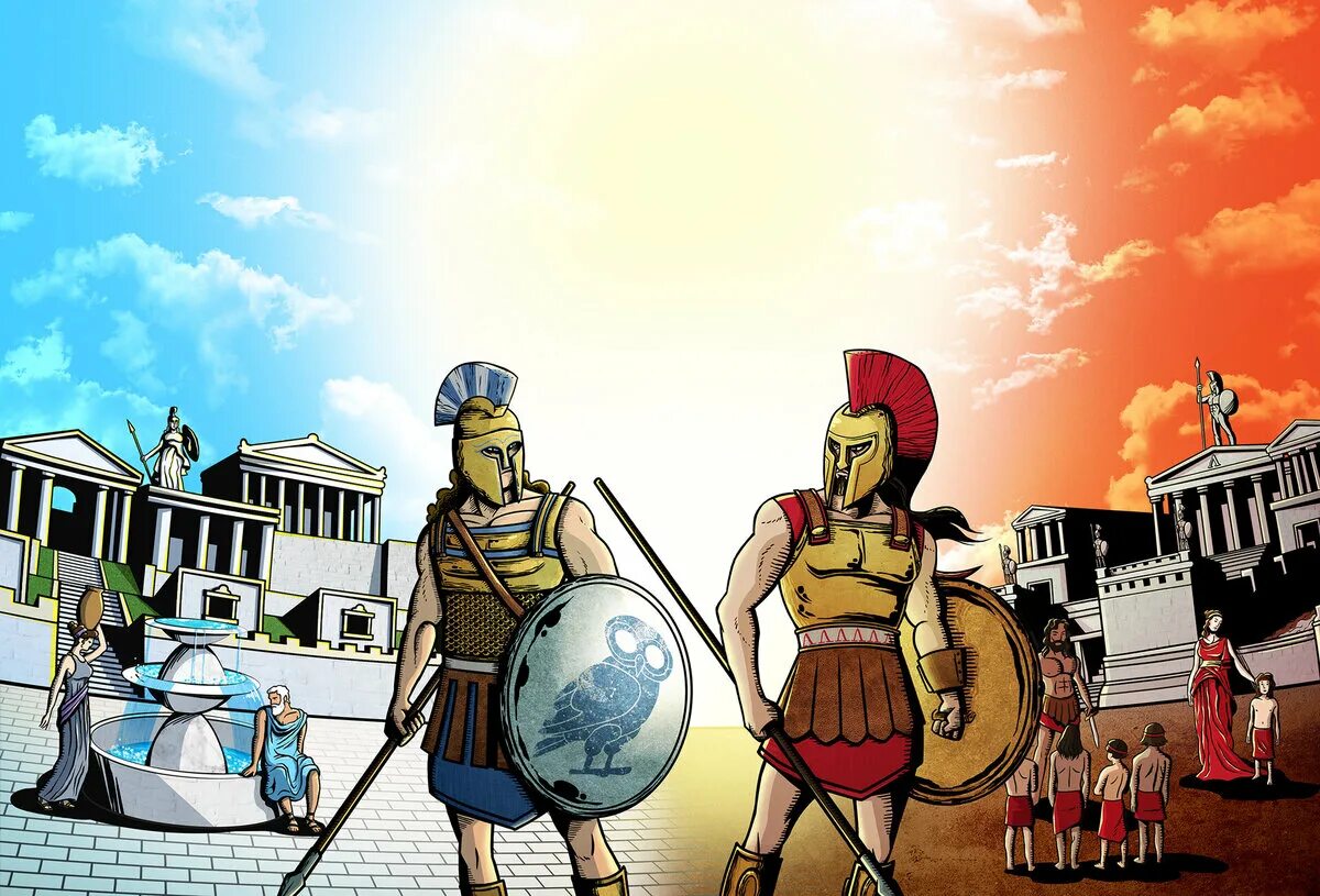Древняя спарта и афины. Спарта древняя Греция. Древняя Греция Афины и Спарта. Спарта город в древней Греции.