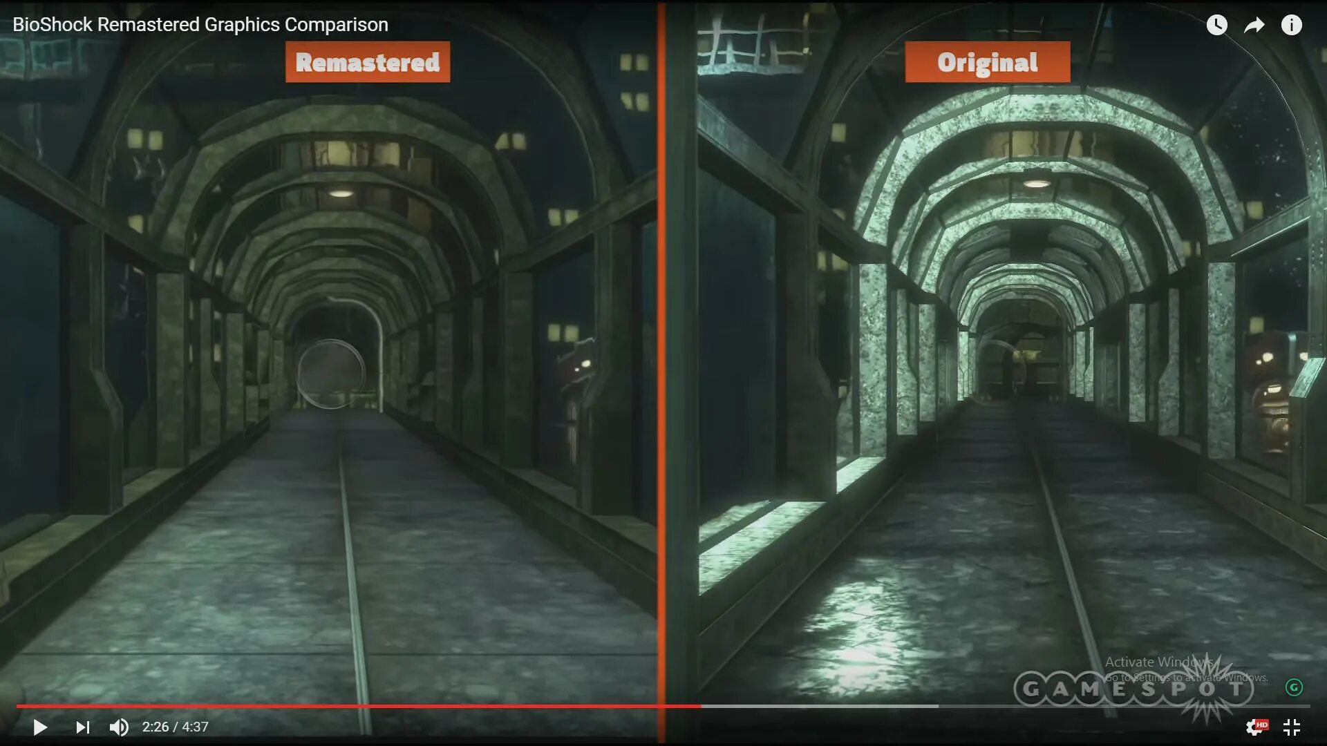 Bioshock 2 Remastered vs Original. Биошок 1 ремастер и оригинал. Bioshock Remastered vs Original. Bioshock ремастер.