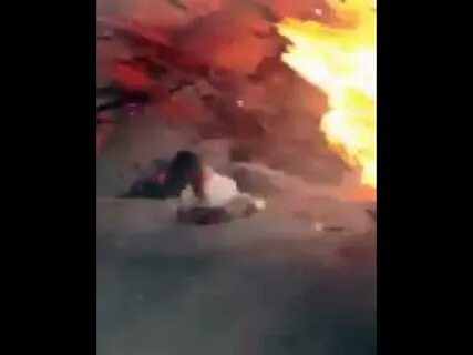 Утонула в лаве