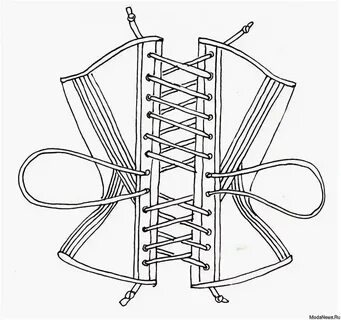 Шнуровка корсета