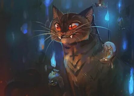Кошка арт