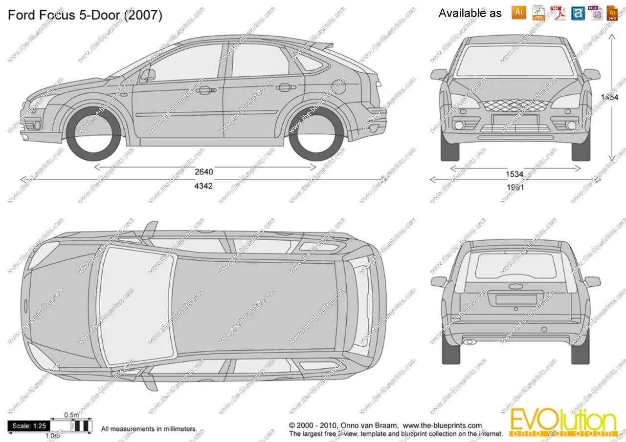 Габариты фокус 2. Габариты Форд фокус 2 хэтчбек. Ford Focus 2008 универсал чертеж. Габариты Форд фокус 2 хэтчбек 2008. Ford Focus универсал чертеж.