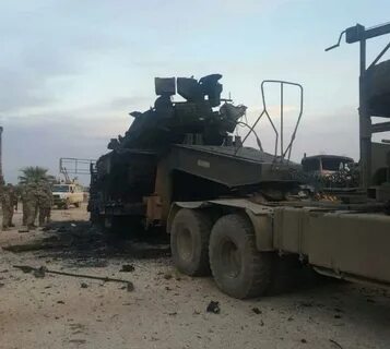 Destroyed vehicles