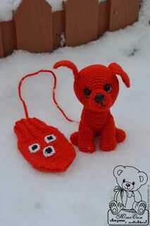 Собака варежка