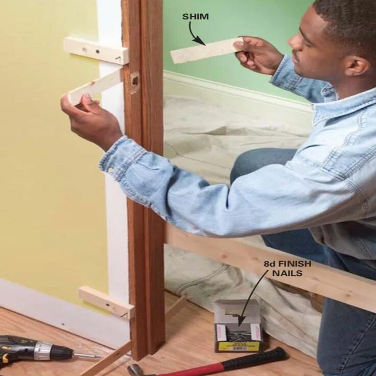 Replace door. Interior door installer. replacement door. door installation. door repair.