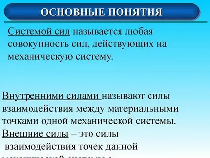 Состав внутренней силы
