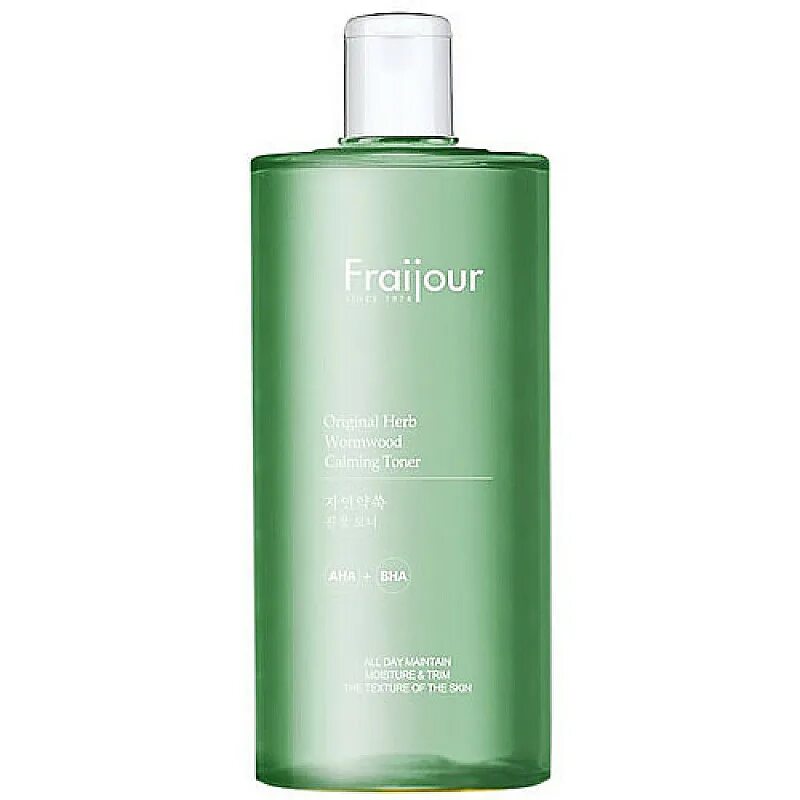 [Fraijour] тонер для лица Aha-/BHA-кислоты Original Herb Wormwood Calming Toner, 500 мл. Fraijour тонер для лица успокаивающий с Aha- и BHA- кислотами 500 мл. Fraijour тонер для лица - Original Herb Wormwood Calming Toner, 500мл. [Fraijour] тонер для лица прополис Yuzu Honey Essential Toner, 250 мл. Fraijour original wormwood calming