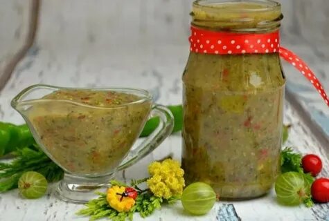 Крыжовник к мясу на зиму рецепты