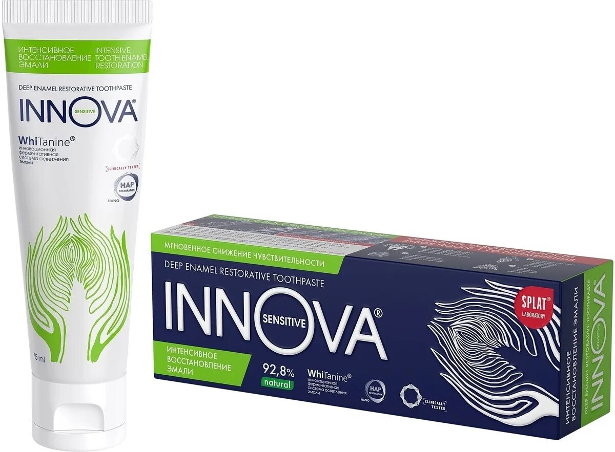 Зубная паста иннова innova. Паста иннова восстановление эмали. Паста сплат иннова. Innova сенситив зубная паста. Сплан энова зубная паста.