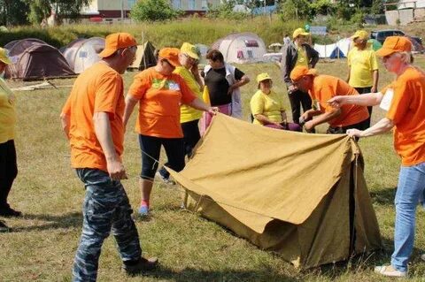 В туристическом слете принимали участие