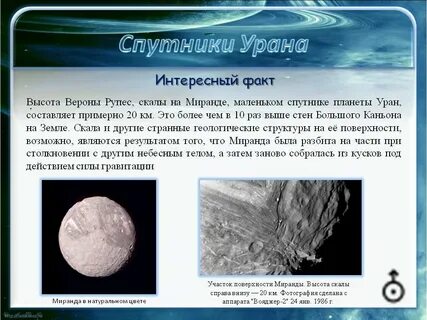 Уран высота