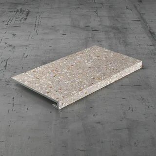Ступени из керамогранита с капиносом