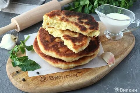 Лепешки на сметане как у бабушки