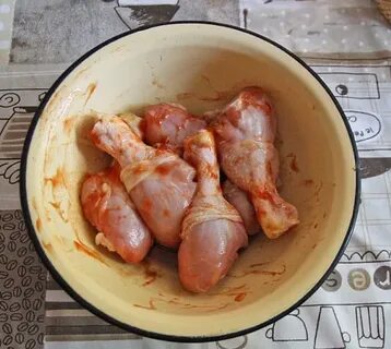 Время голени курицы