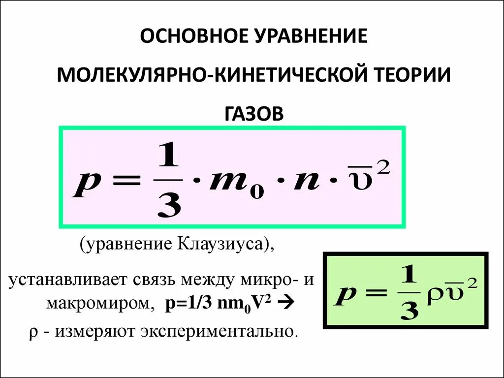 Формула p 1 3. Основное уравнение молекулярно-кинетической теории газов. 3. Основное уравнение кинетической теории газов.. Основное Равнение Молекуляррной кинетической теории назов. Основное уравнение молекулярно-кинетической теории газов формула.