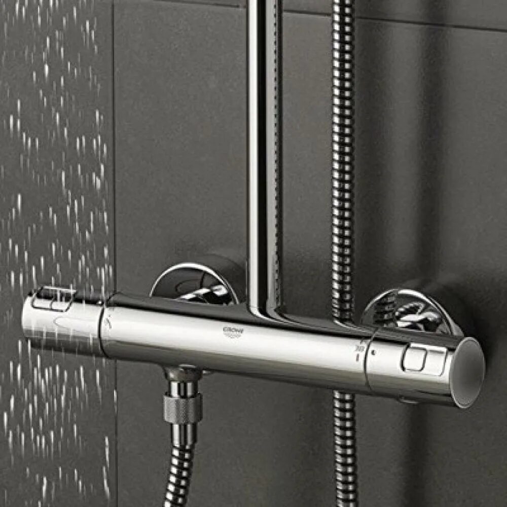 Душевая стойка с термостатом Grohe Vitalio start 160 27960000. Grohe Vitalio start System. Grohe Vitalio start 210. Grohe Vitalio start System 27960000.