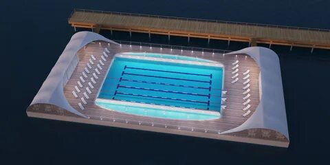 Бассейны с открытой водой
