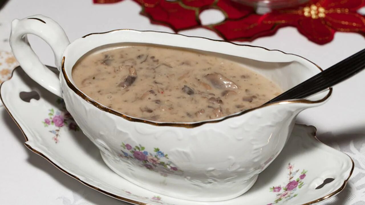 Грибной соус из замороженных. Грибной соус из замороженных