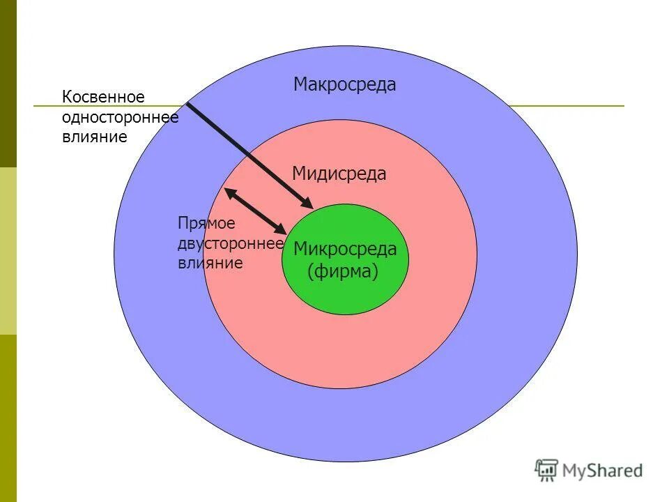 Микро и макросреда