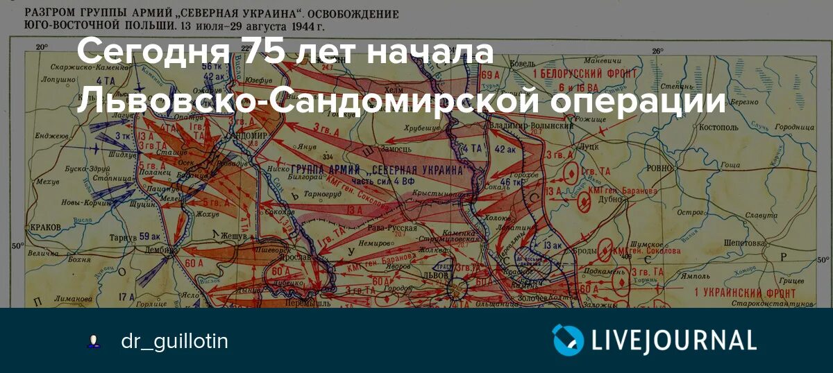 Львовско сандомирская операция 1944. Львовско-Сандомирская операция карта. Львовско-Сандомирская операция командующие фронтами. Львовско-Сандомирская операция (июль–август 1944 г.)..