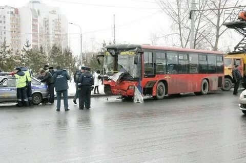 Дтп с автобусом в казани