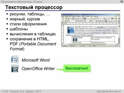 Текстовые