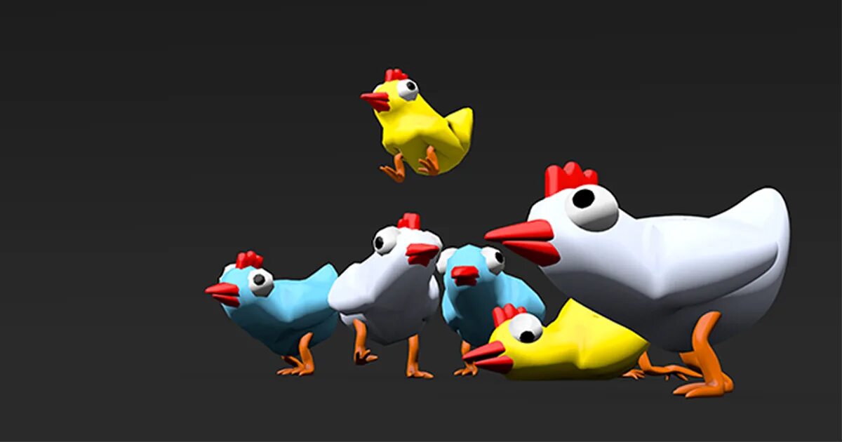 Chicken 3.8 01. Курица 3д. Мультяшная 3d курица. Курица 3д модель. Мультяшная курица 3д.