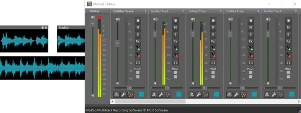 Mixing tracks
