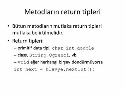 Double classes