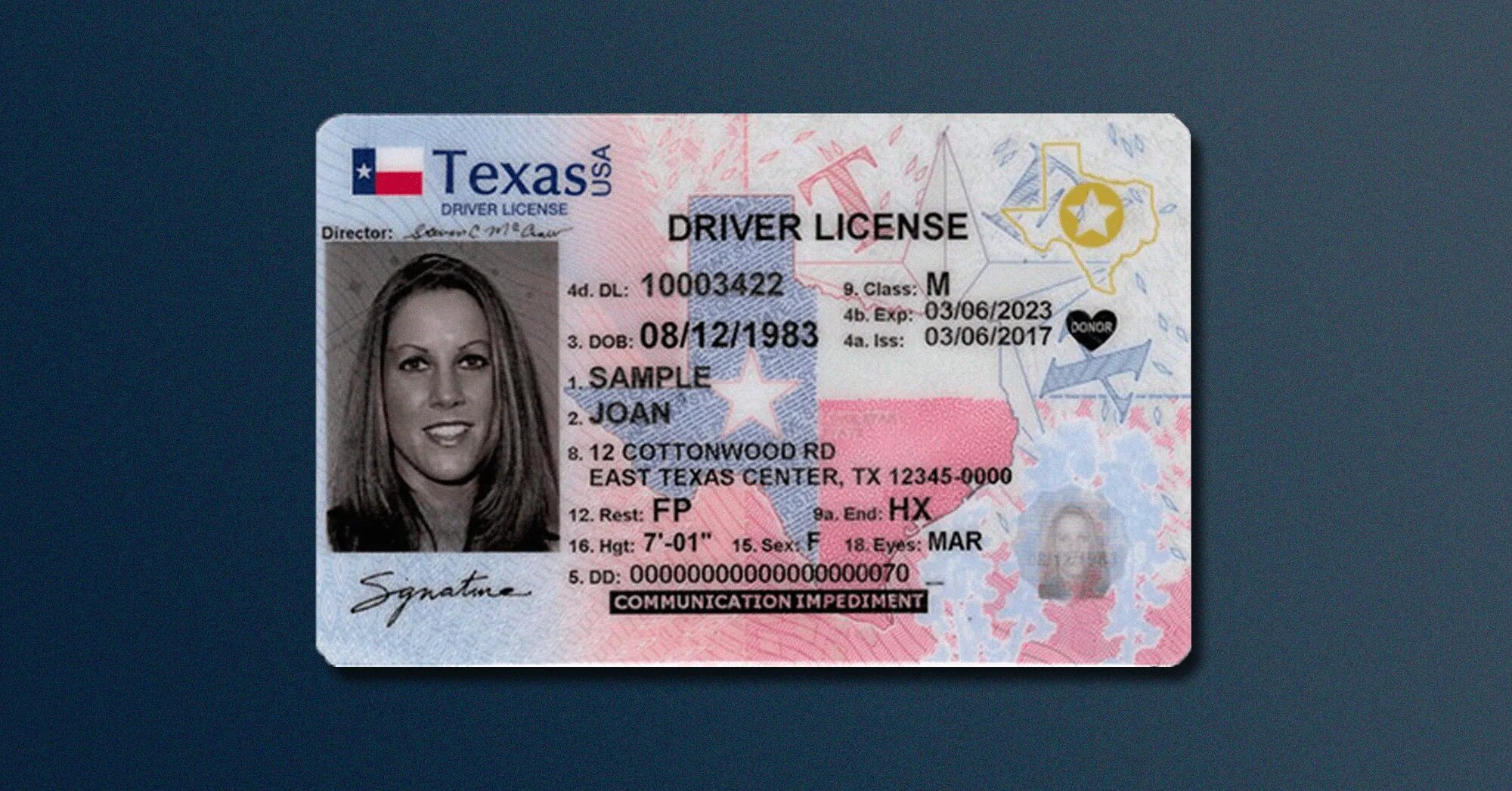 License ended. Driver License. Texas Driver License. Texas Driving License.