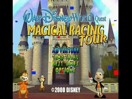 Walt disney world quest magical racing tour