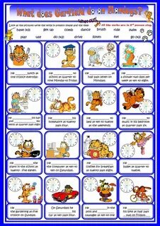 Present simple daily routine