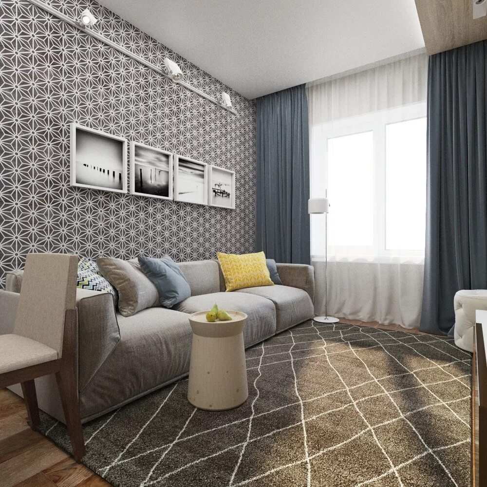 Современный бюджетный ремонт. Интерьер маленькой гостиной. Красивая отделка квартиры. Недорогие идеи для ремонта. Отделка стен в квартире варианты.