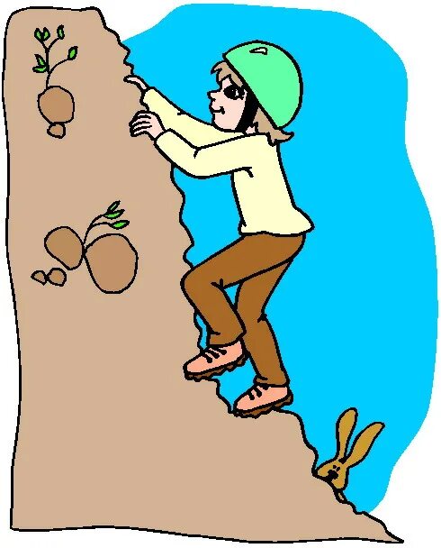 He is going to climb