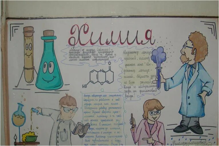 Плакат по химии. Стенгазета по химии. Плакат на тему химия. Газета на тему химия.