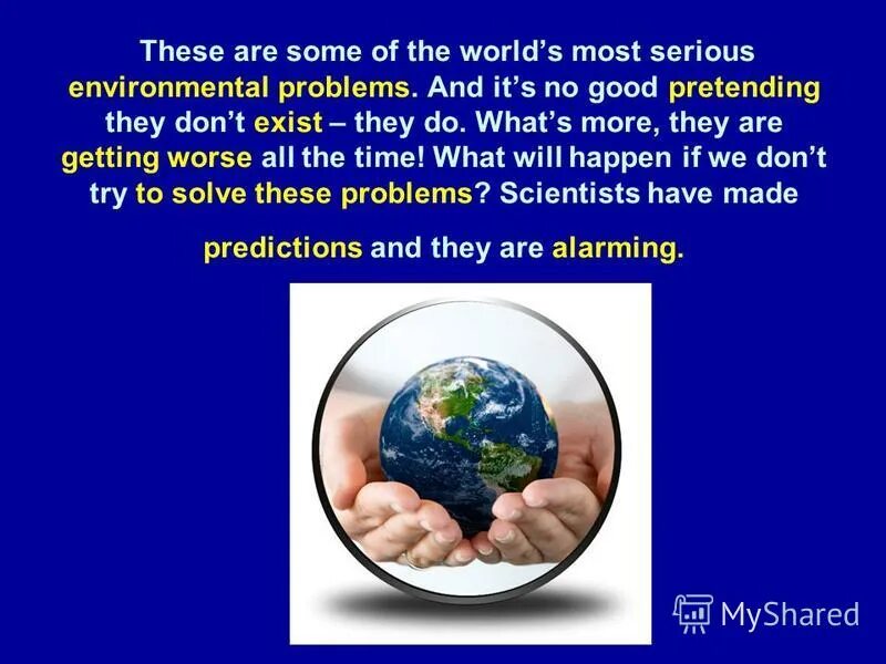 The most serious problem is. Environmental problems article. ted environmental problems. environmental problems speaking.