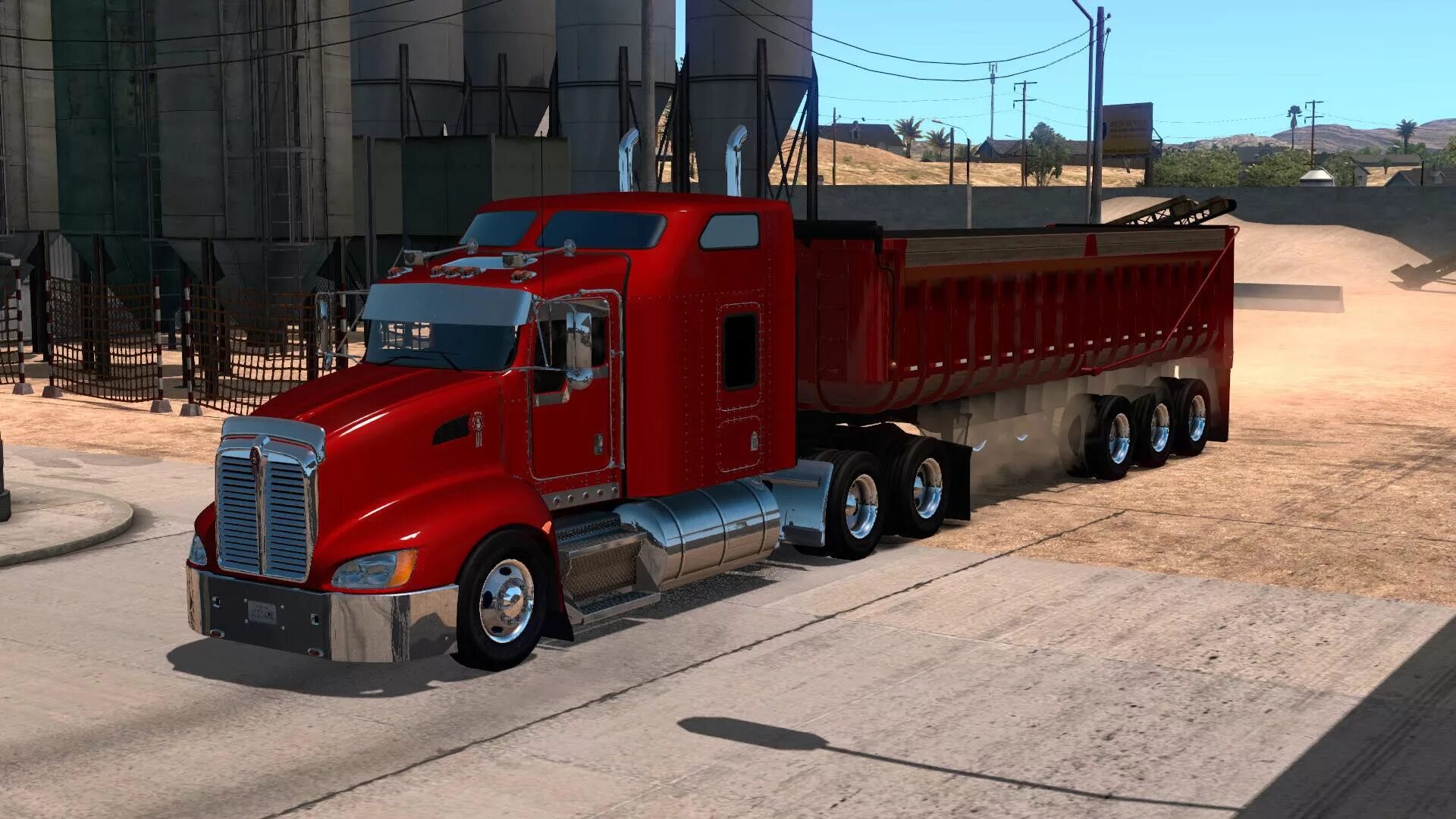 Американ трак симулятор. Fs19 моды Kenworth c500. Fruehauf етс 2. American Truck Simulator моды.