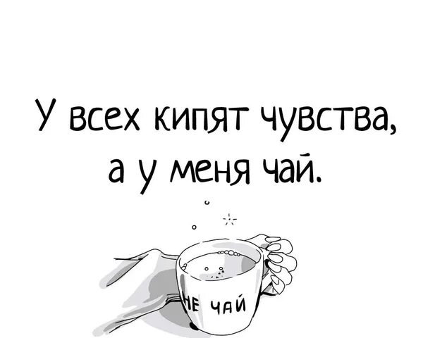 Чувства кипят. У всех кипят чувства а у меня чай. У всех кипят чувства. У всех кипят чувства а у меня чаек. Любой кипишь цитаты.