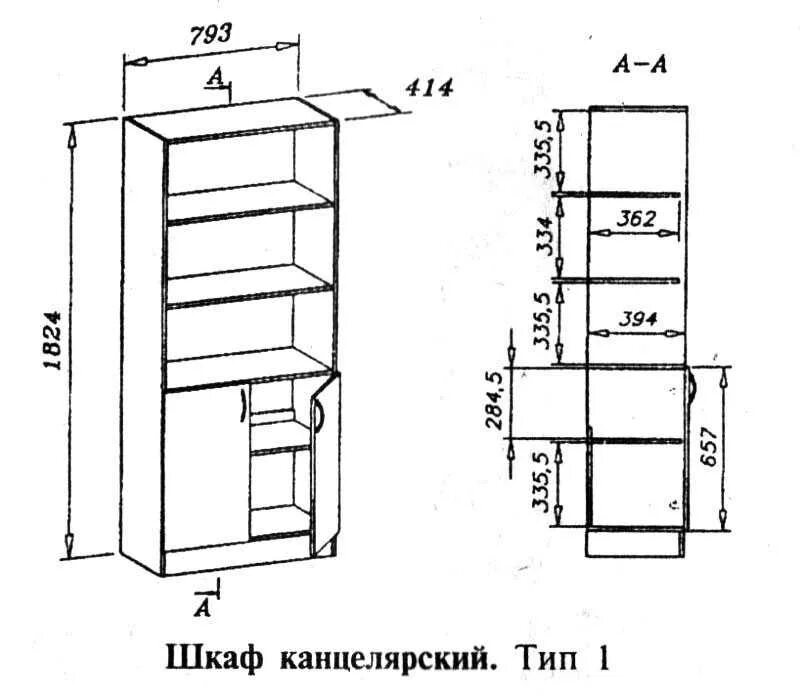 Толщина полок дсп