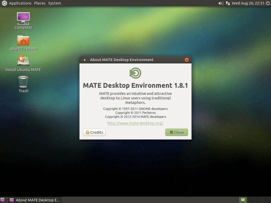 Среды linux. Ubuntu mate 14.10. mate linux. mate (среда рабочего стола). ubuntu mate desktop.