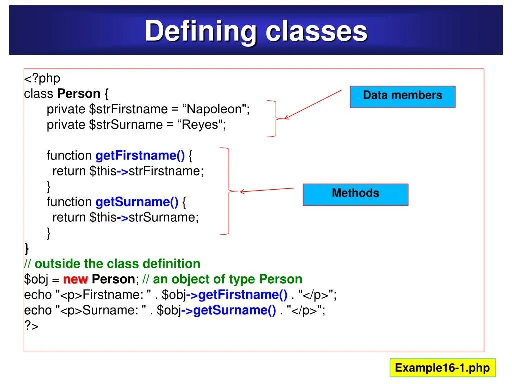 Класс php. Типы данных php. Class : Def. Def classify(x).