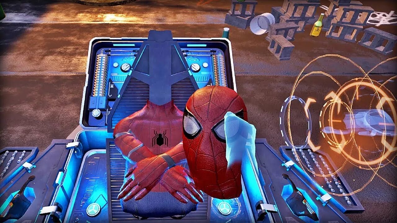 Spider-man: Homecoming VR игра. Spider-man: Homecoming - Virtual reality experience. Homecoming VR Spider-man: ps4 Pro. Человек паук VR ps4.