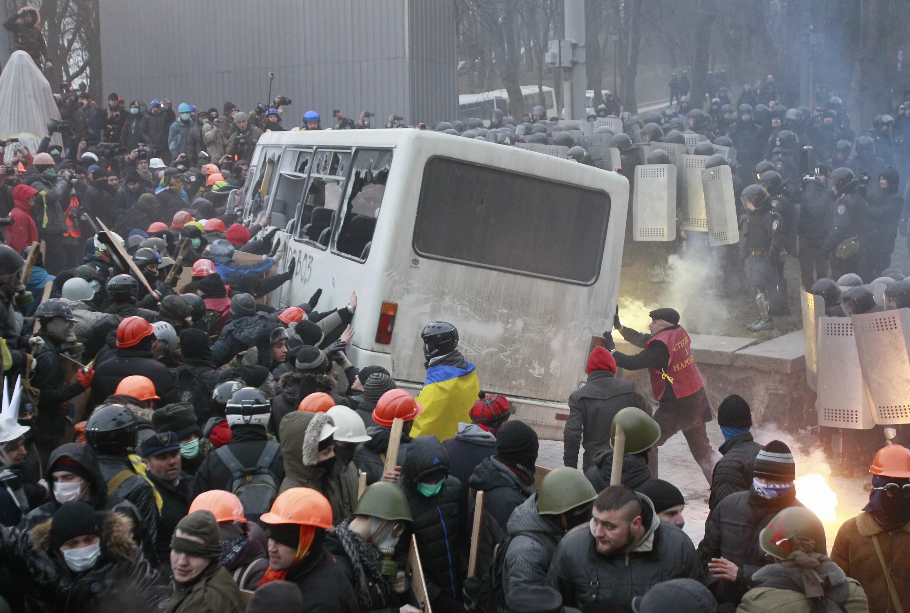 Революция на Майдане 2014. Участники майдана