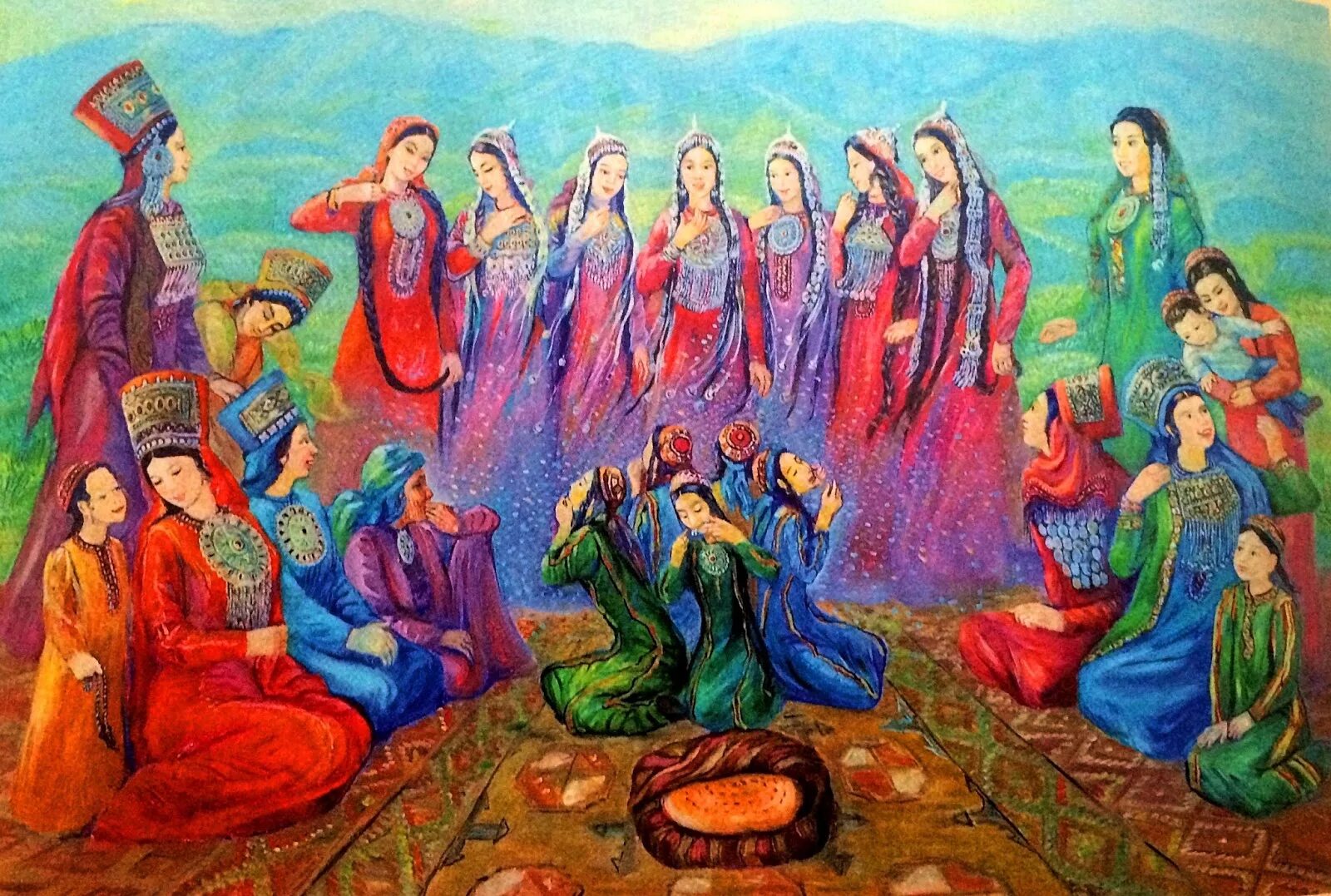 Картина Туркмен небитчилер. Туркмен художник дутар. Туркменский Магтымгулы. Türkmen Magtymguly живопись.